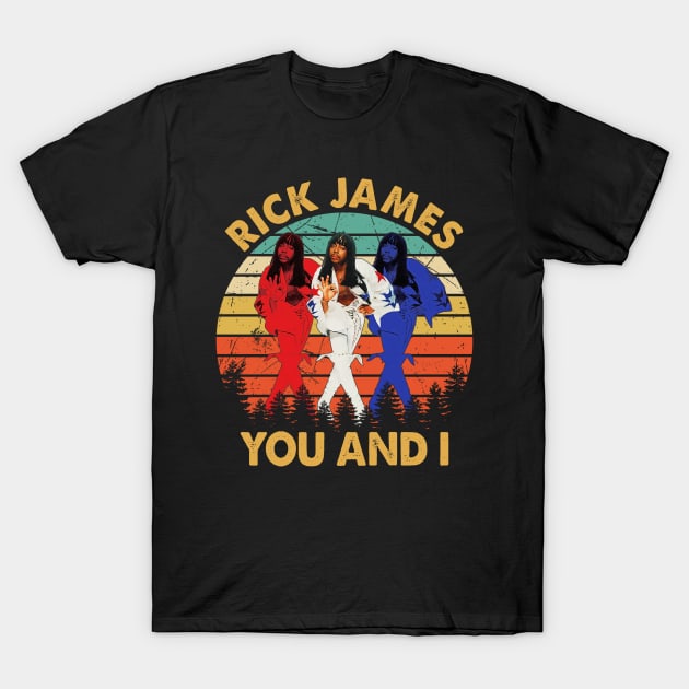 Vintage Rick James You And I T-Shirt by MontaStores